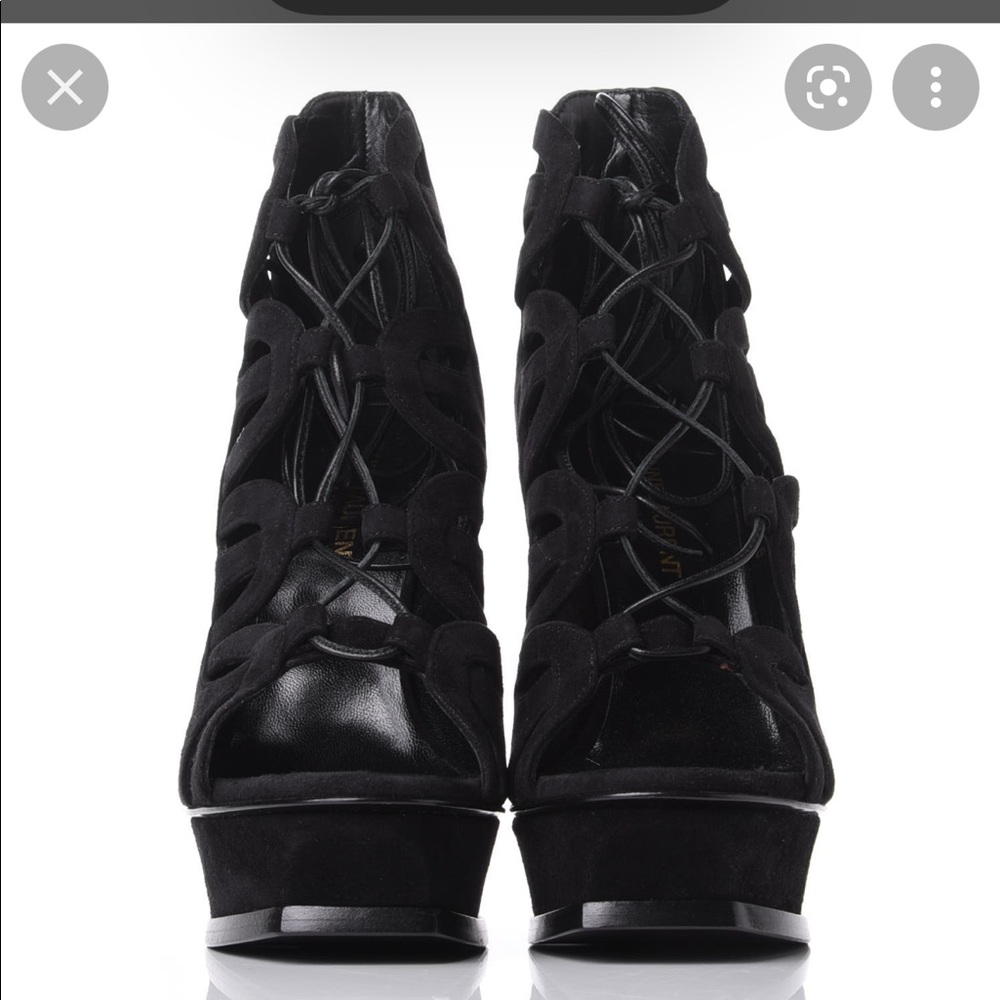 Saint Laurent Platform  Sandals